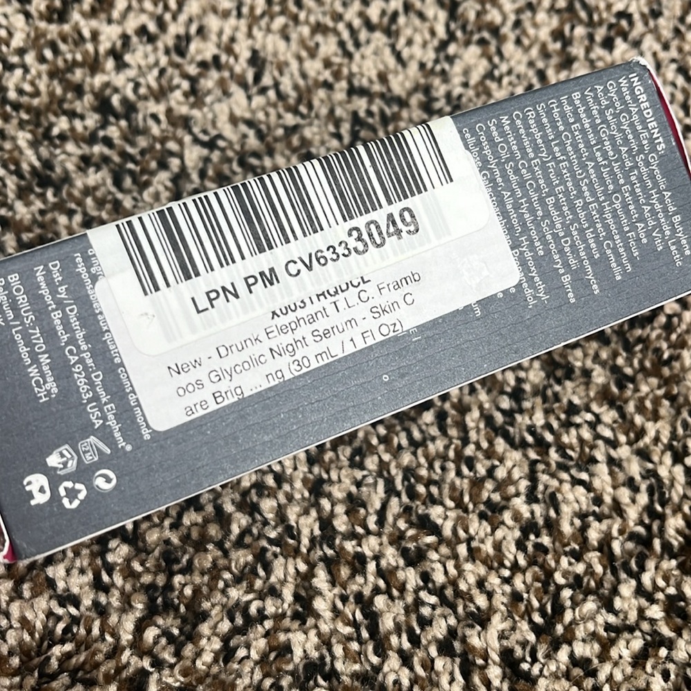 Drunk Elephant Glycolic Night Serum, NWT - Picture 2 of 5